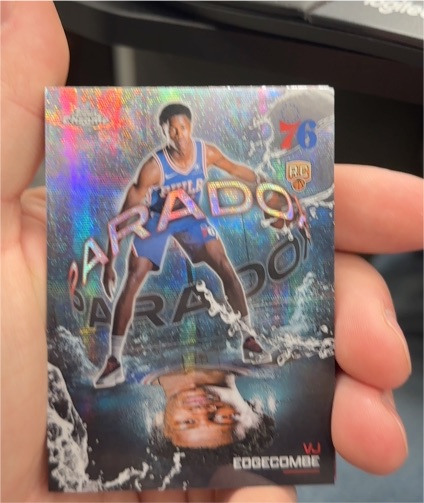 2025-26 Topps Chrome #PX-23 VJ Edgecombe — front