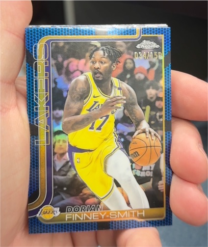 2025-26 Topps Chrome #192 Dorian Finney-Smith — front