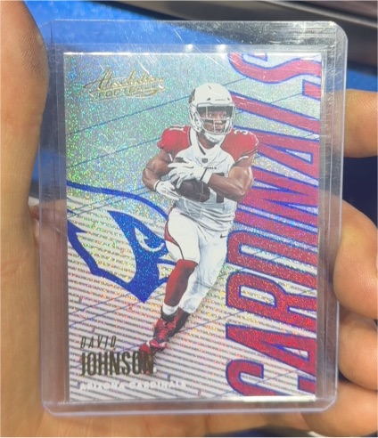 2018 Panini Absolute Football #2 David Johnson — front