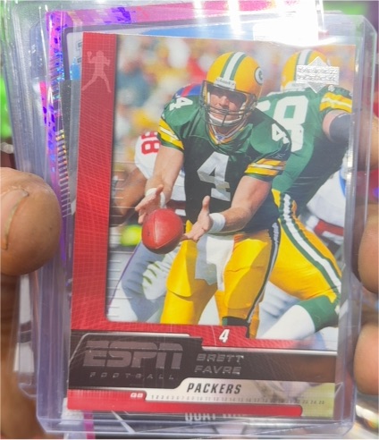 2005 Upper Deck ESPN #4 Brett Favre — front
