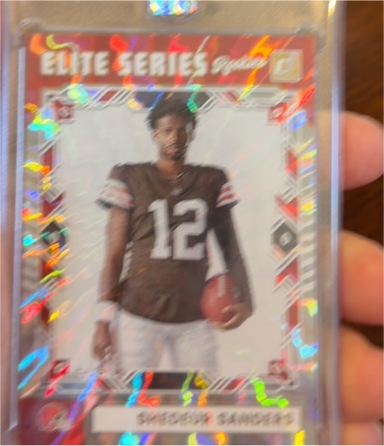 2025 Panini Donruss Elite Series Rookies #ESR-SSS Shedeur Sanders — front