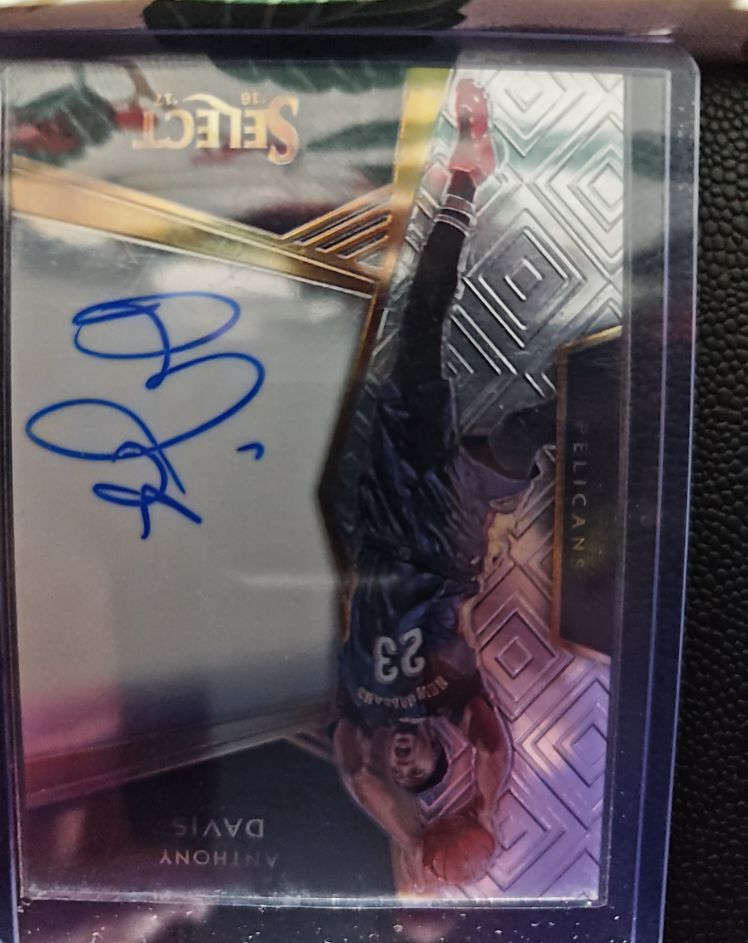 2016 Panini Select #16 Anthony Davis — front