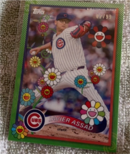 2025 Topps MLB Tokyo Series #24 Javier Assad — front