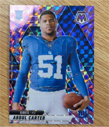 2025 Panini Mosaic #282 Abdul Carter — front