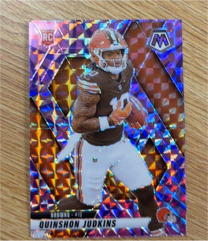 2025 Panini Mosaic #365 Quinshon Judkins — front
