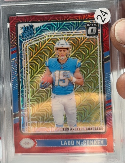 2024 Panini Donruss Optic #266 Ladd McConkey — front