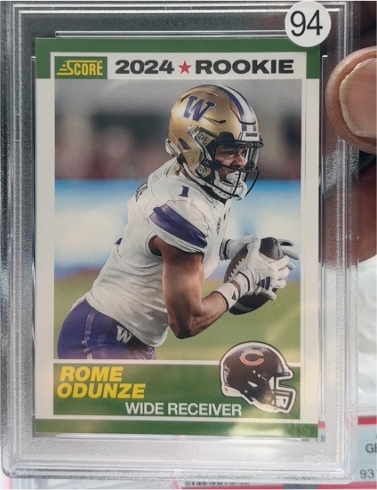 2024 Score 35th Anniversary Rookie #6 Rome Odunze — front
