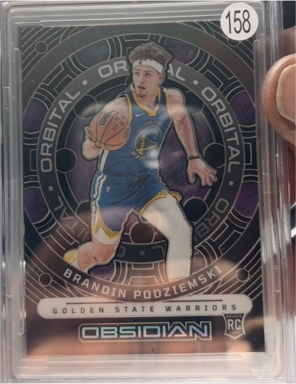 2023-24 Panini Obsidian Orbital #Brandin Podziemski — front