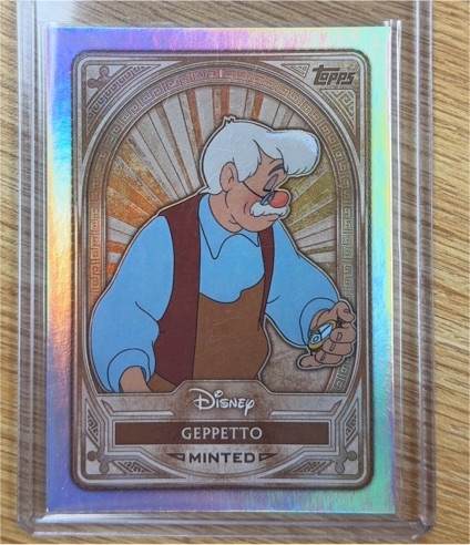 2025 Topps Disney Mint #5 Geppetto — front