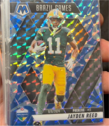 2025 Panini Mosaic #264 Jayden Reed — front