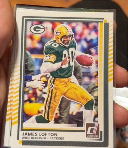 2025 Donruss #72 James Lofton — front