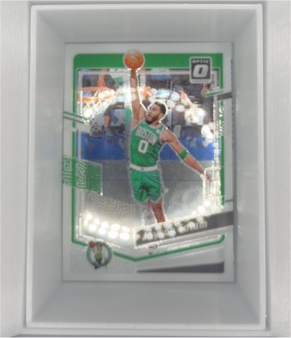 2023-24 Panini Donruss Optic #140 Jayson Tatum — front
