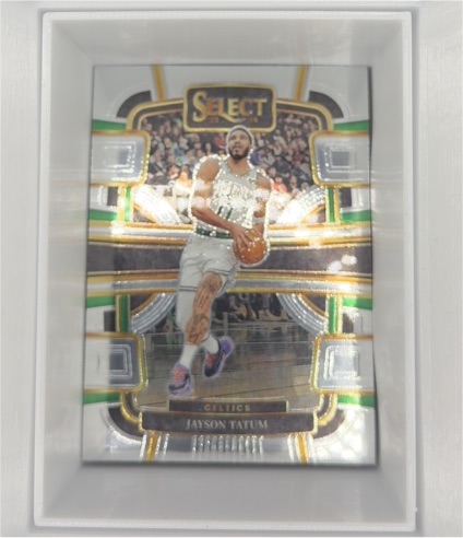 2023-24 Panini Select Concourse #93 Jayson Tatum — front