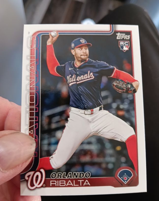 2025 Topps #US203 Orlando Ribalta — front