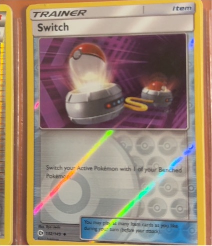 2017 Pokémon Sun & Moon #132 Switch — front