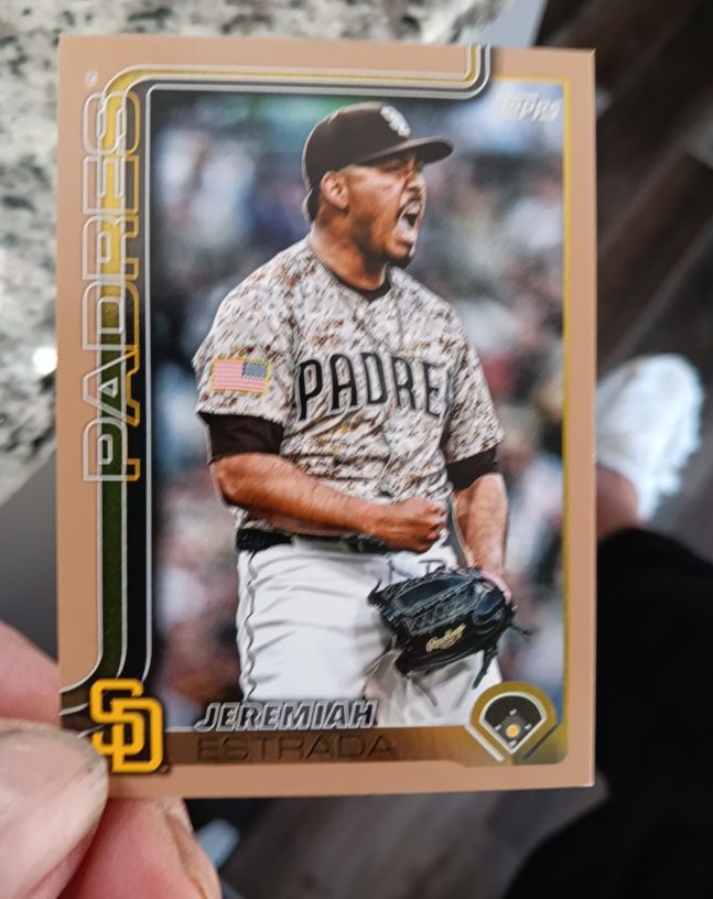 2025 Topps Update #US263 Jeremiah Estrada — front