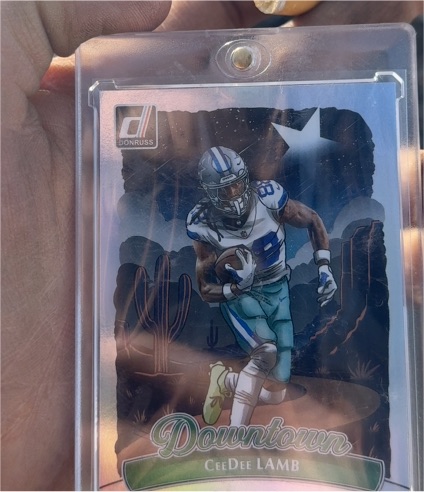 2025 Panini Donruss #9 CeeDee Lamb Downtown — front