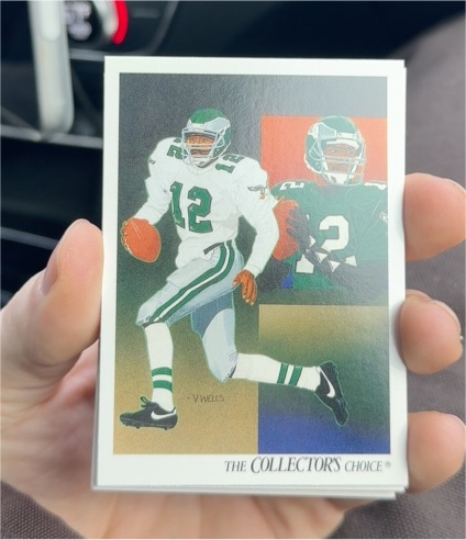 1991 Upper Deck #84 Randall Cunningham — front