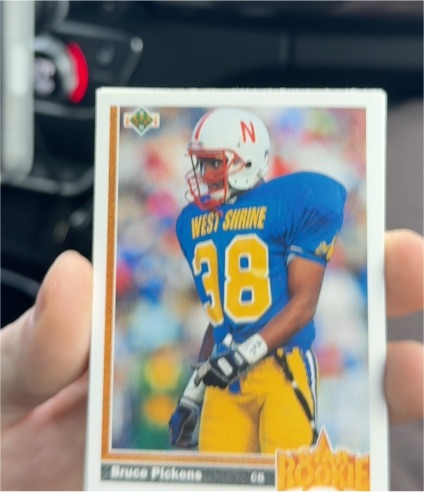 1991 Upper Deck #26 Bruce Pickens — front