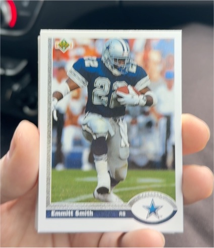 1991 Upper Deck #172 Emmitt Smith — front