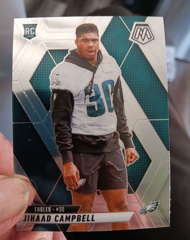 2025 Panini Mosaic Football #341 Jihaad Campbell — front