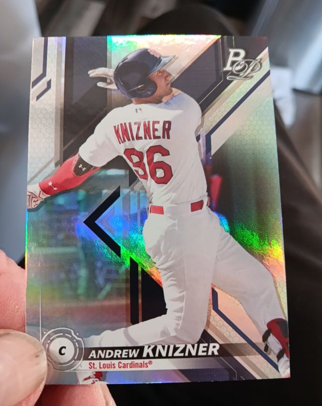 2019 Bowman Platinum Top Prospects #TOP-59 Andrew Knizner — front