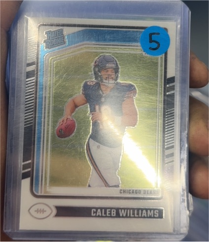 2024 Panini Donruss Optic Rated Rookie Caleb Williams — front