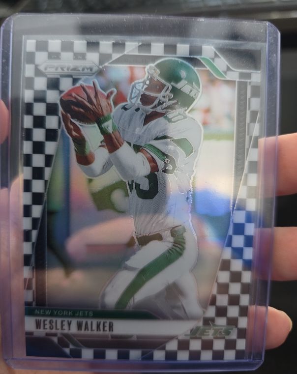 2024 Panini Prizm Wesley Walker Black & White Checkerboard — front