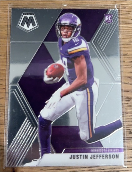 2020 Panini Mosaic #209 Justin Jefferson — front