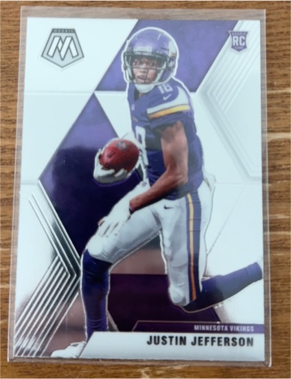 2020 Panini Mosaic #209 Justin Jefferson — front