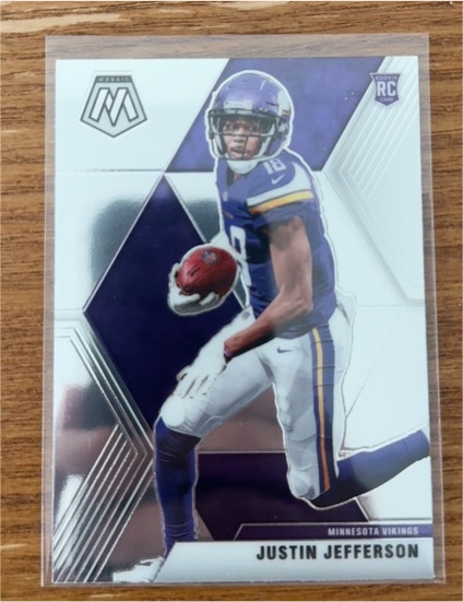 2020 Panini Mosaic #209 Justin Jefferson — front