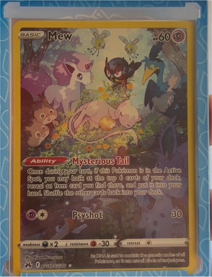 2023 Pokémon TCG Crown Zenith #GG10 Mew — front
