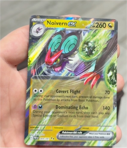 2024 Pokémon TCG Paldean Fates #069 Noivern ex — front