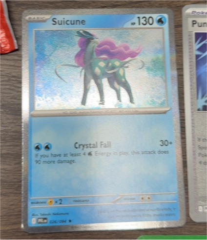 2025 Pokémon ME02: Phantasmal Flames #026 Suicune — front