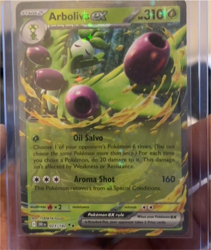 2023 Pokémon TCG SV10: Destined Rivals #023 Arboliva ex — front