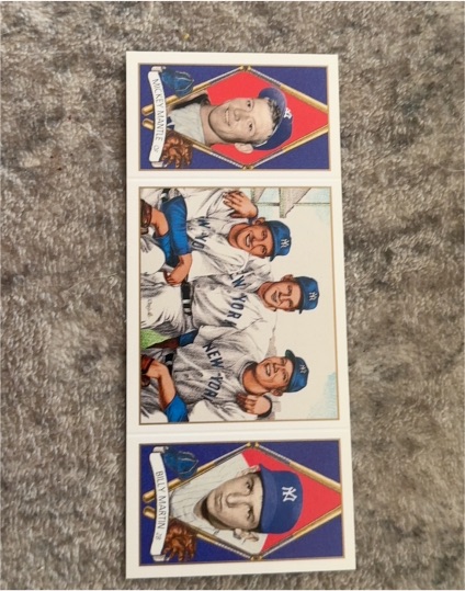 1993 Upper Deck All Time Heroes #141 Mickey Mantle Billy Martin — front