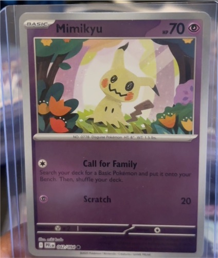 2020 Pokemon ME02: Phantasmal Flames #042 Mimikyu — front