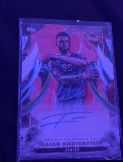 2024-25 Topps Inception Isaiah Hartenstein Autograph — front