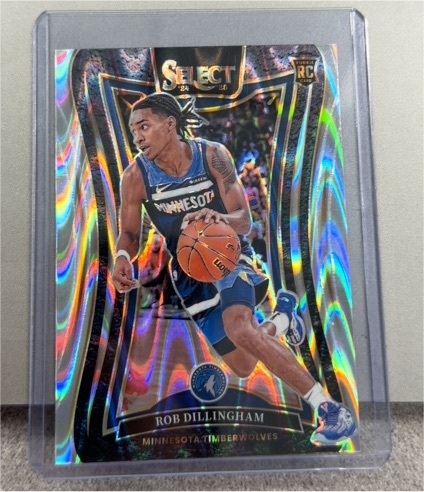 2024-25 Panini Select #392 Rob Dillingham — front