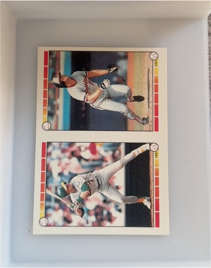 1989 Topps Stickers #108 Joe Carter — front