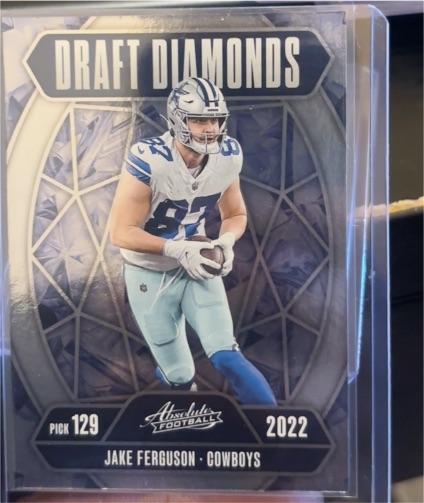 2025 Panini Absolute #DD-JFN Jake Ferguson Draft Diamonds — front