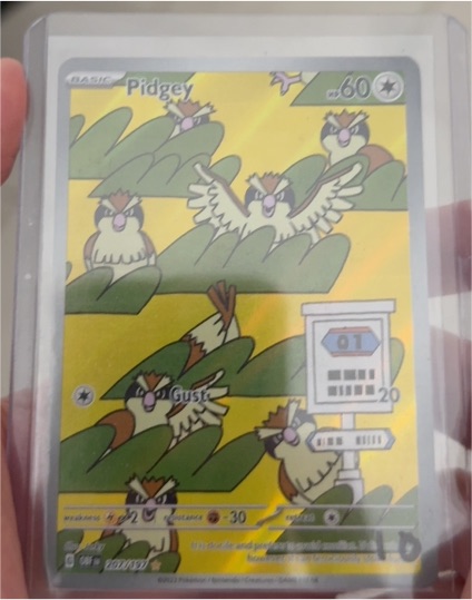 2023 Pokémon SV03: Obsidian Flames #207 Pidgey — front