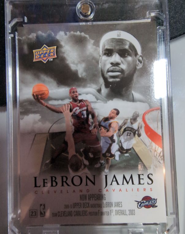 2009-10 Upper Deck Now Appearing #NA-8 LeBron James — front