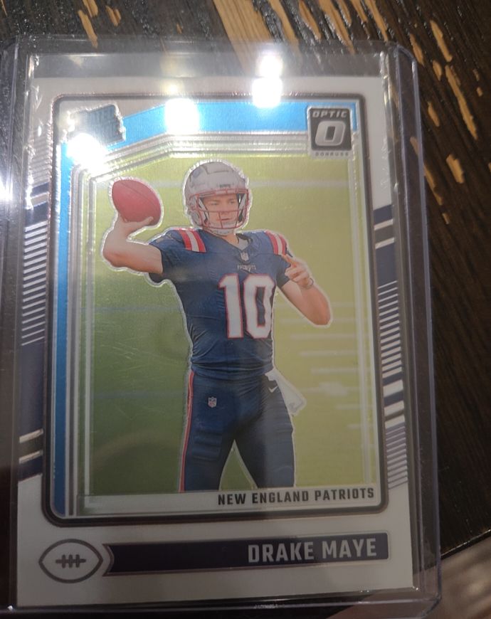 2024 Panini Donruss Optic #229 Drake Maye — front