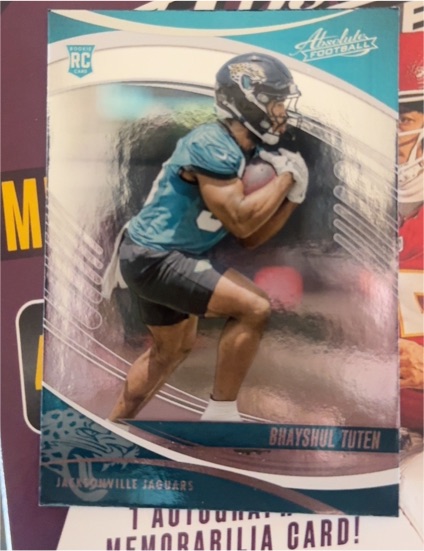 2025 Panini Absolute #109 Bhayshul Tuten — front