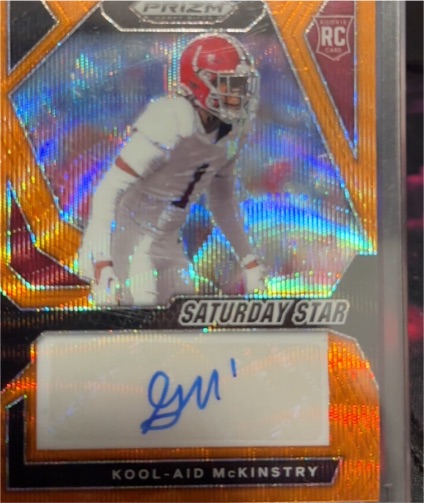 2024 Panini Prizm Draft Picks Saturday Star #Kool-Aid McKinstry — front