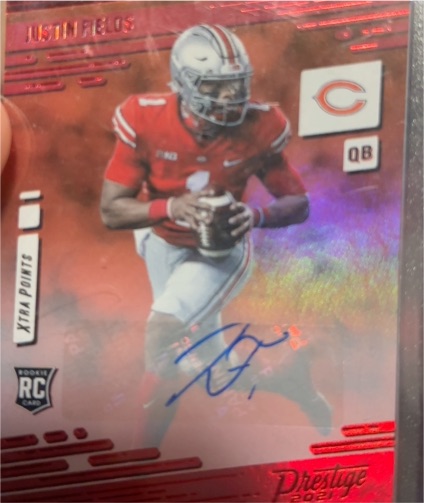 2021 Panini Prestige #203 Justin Fields — front