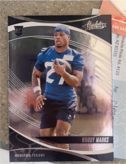 2025 Panini Absolute #199 Woody Marks — front
