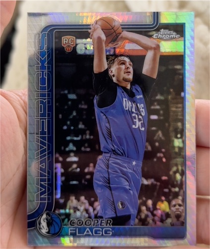 2025-26 Topps Chrome #251 Cooper Flagg — front