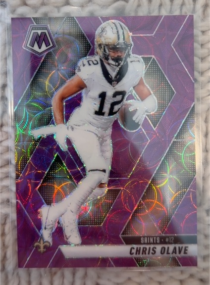 2025 Panini Mosaic #92 Chris Olave — front